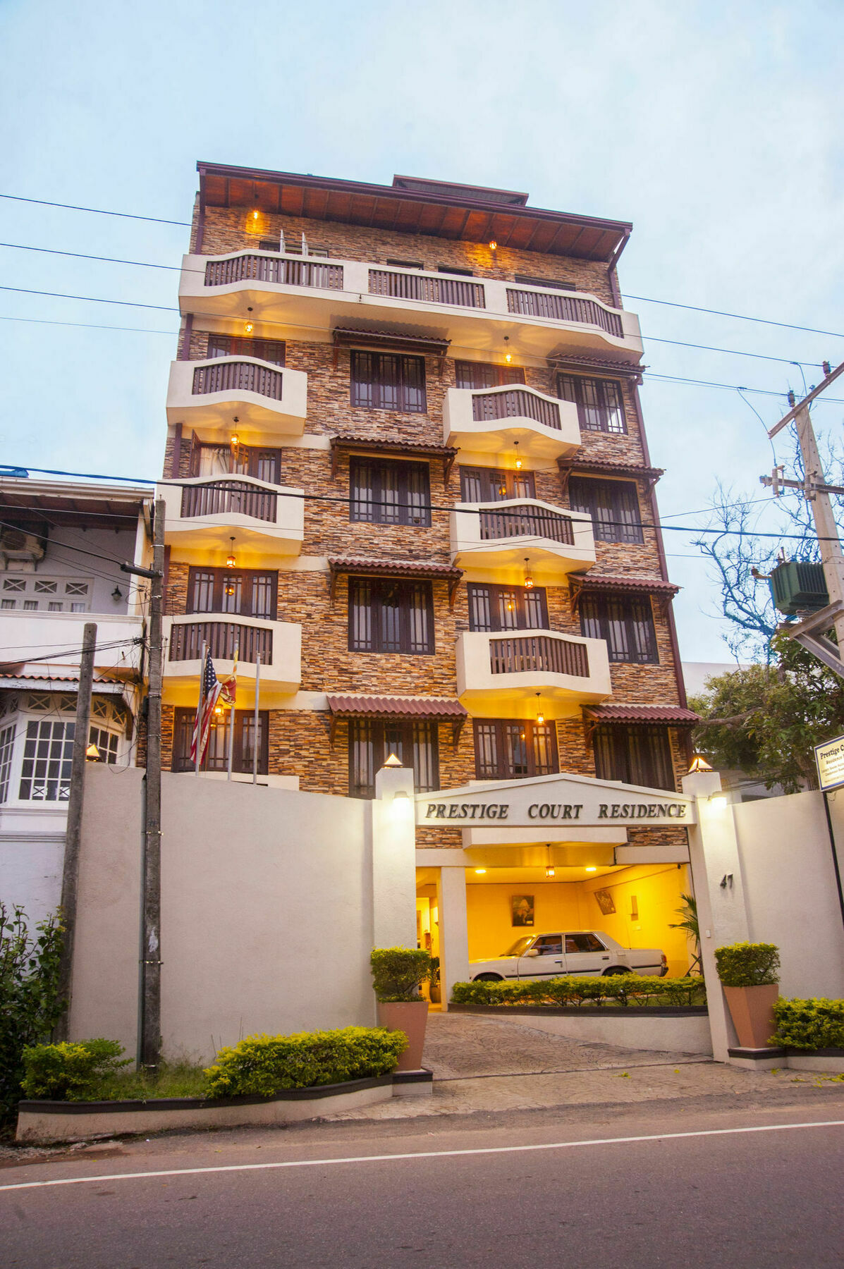 Prestige Court Residencies Hotel Dehiwala-Mount Lavinia Kültér fotó
